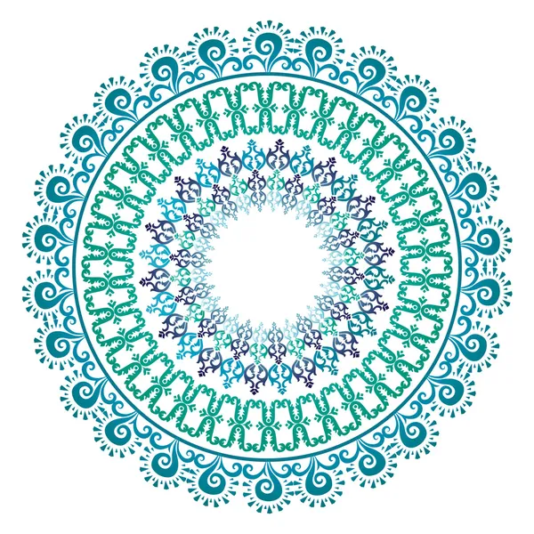 Oryantal desen ve süs eşyaları (dairesel deseni)