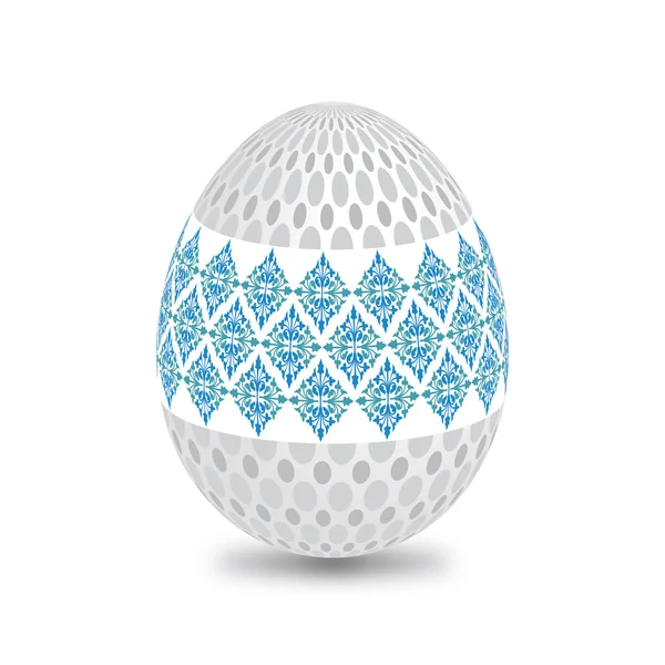 装饰的复活节彩蛋 — 图库矢量图片