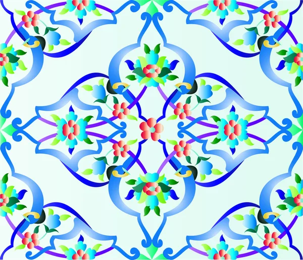 Azulejo otomano — Archivo Imágenes Vectoriales