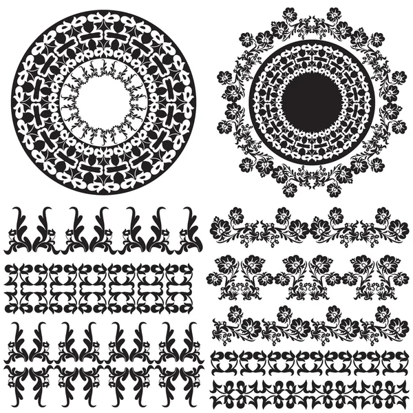 oryantal kenarlık ve bir süsleme