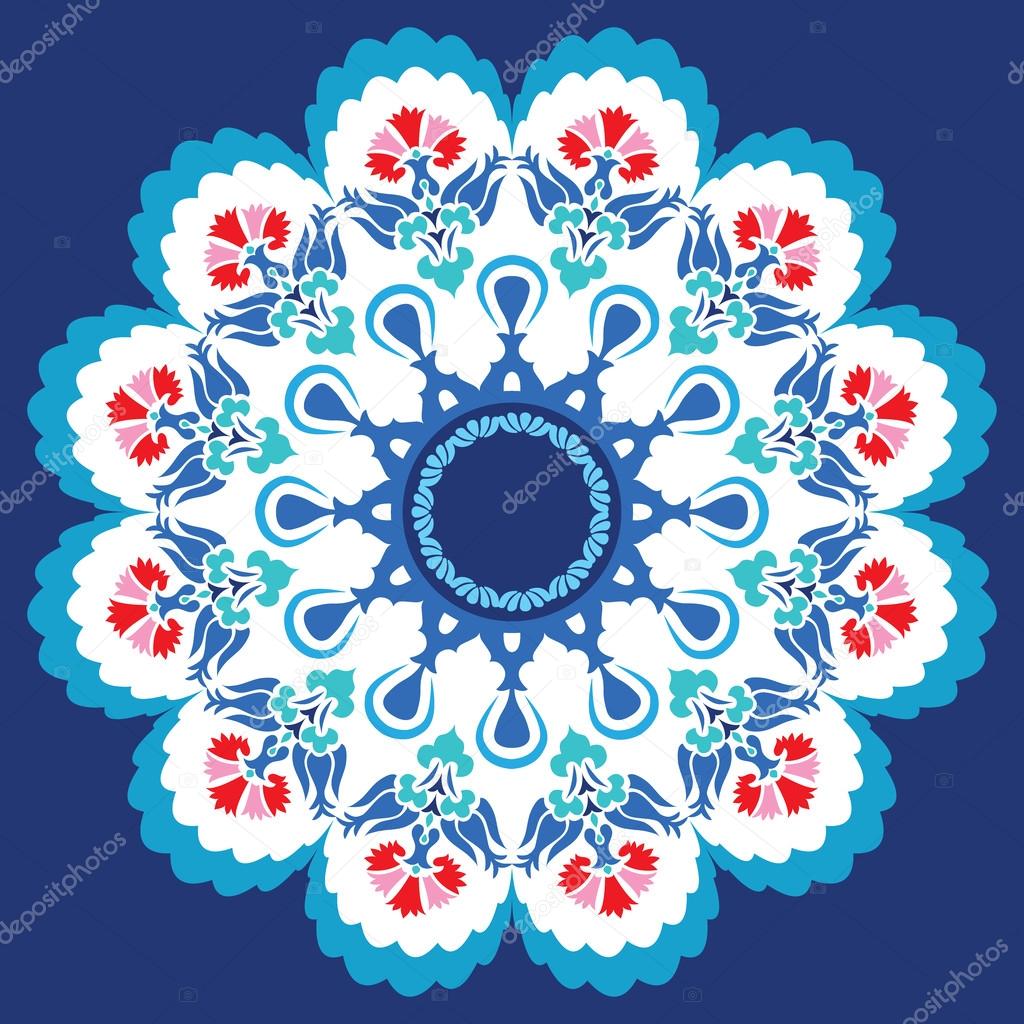 blue ottoman serial patterns seventeen version
