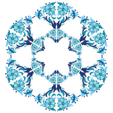 Mavi Osmanlı seri 25 kalıpları