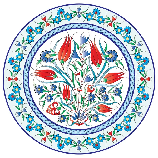 Oriental ottoman desain dua puluh enam - Stok Vektor
