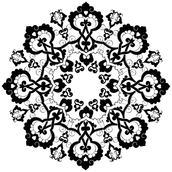 siyah oryantal Osmanlı tasarımı 33