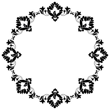 Osmanlı sanat çiçekli çerçeve