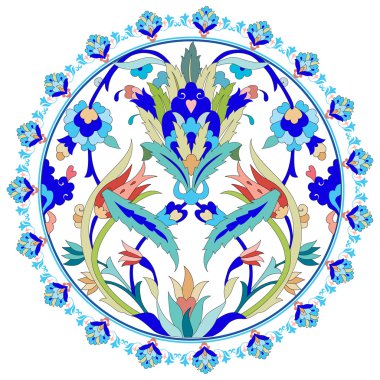 Ottoman motifs design series with twenty