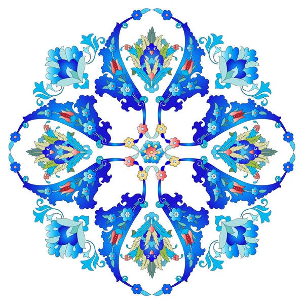 Ottoman motifs design series with twenty-six version — Stock Vector