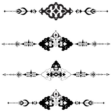 Ottoman motifs design series with thirty