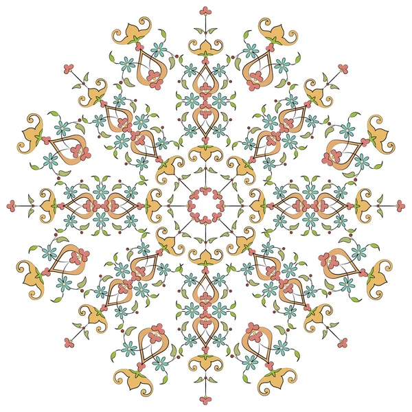 Série de design de motivos otomanos com trinta e oito — Vetor de Stock