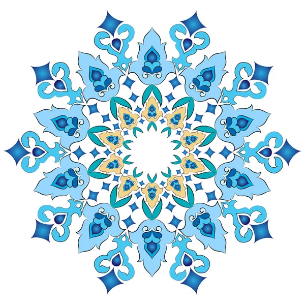 Ottomanska motiv design serie med fyrtioen — Stock vektor