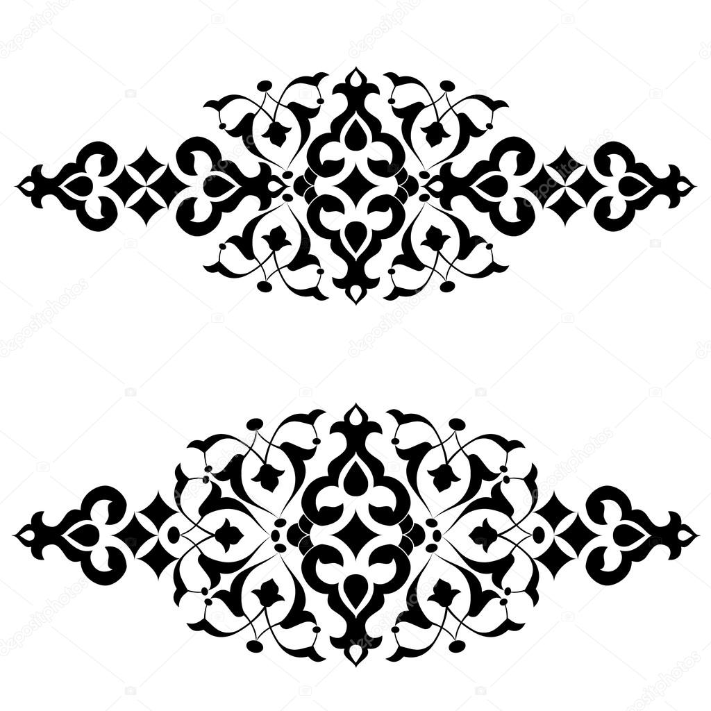 Ottoman motifs design series fifty-three 