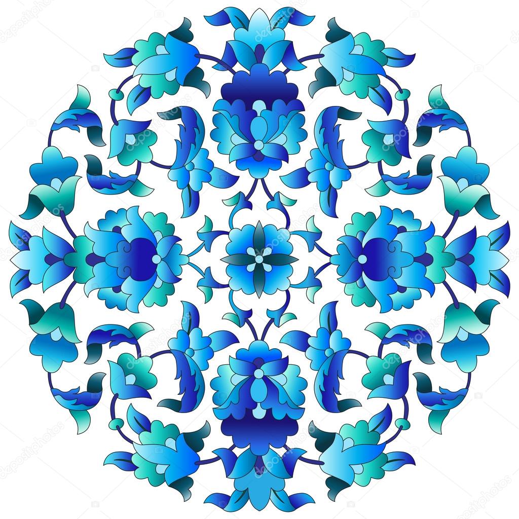 Ottoman motifs design series sixty three