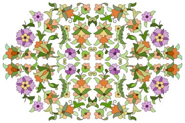 Osmanlı motifleri serisi seksen dokuz Tasarla