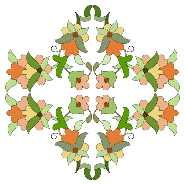 Ottoman motifs design series eighty seven — Stock Vector