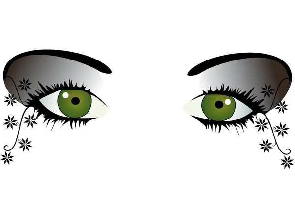 緑の目 — ストック写真