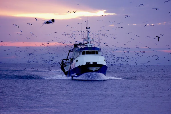 Barco de pesca — Fotografia de Stock