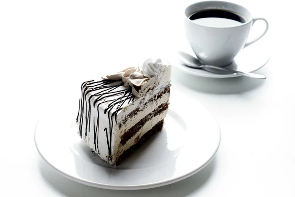 Κέικ και καφέ — Φωτογραφία Αρχείου