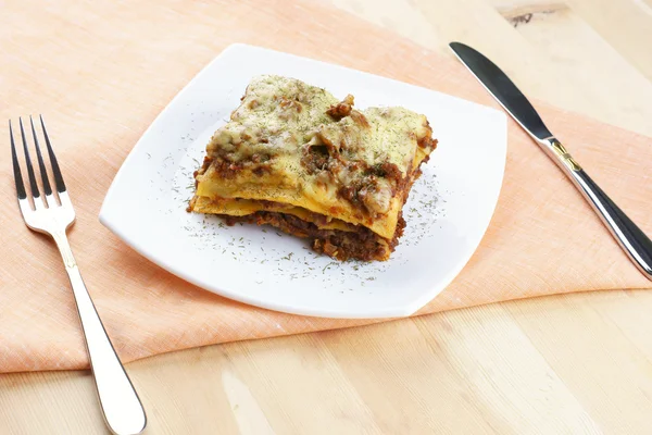 Lasagne — Stockfoto