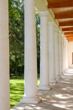 sütunları ile eski konak