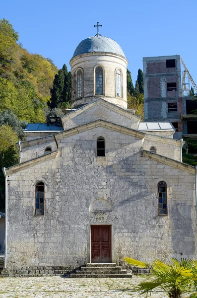 Iglesia de bloques de piedra caliza —  Fotos de Stock