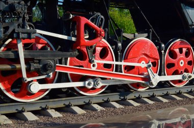 eski buharlı lokomotif