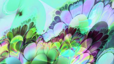 3D soyut bilgisayar fraktal tasarım oluşturulan. Fraktal hiç bitmeyen kalıptır. Fraktallar arasında farklı ölçek kendini benzer sonsuz karmaşık desenler vardır