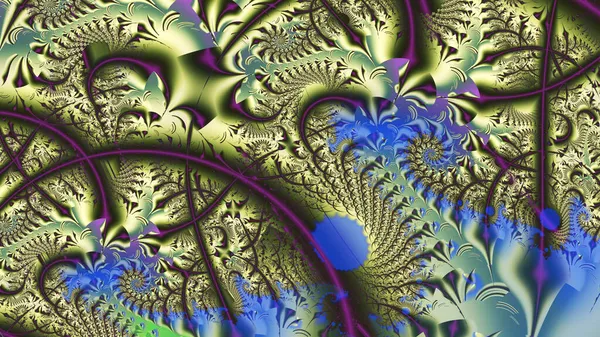 3D soyut bilgisayar fraktal tasarım oluşturulan. Fraktal hiç bitmeyen kalıptır. Fraktallar arasında farklı ölçek kendini benzer sonsuz karmaşık desenler vardır