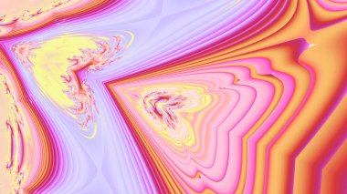 Soyut fraktal sanat arka plan çizim uzayı geometrisi. Arkaplan fraktal çoklu renk dokusundan oluşur ve hayal gücü, yaratıcılık ve tasarım projelerinde kullanılmak için uygundur.