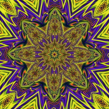 3D Soyut Fraktal arka plan. Tasarım öğesi el ilanı, broşür, web, reklam ve diğer grafik tasarımcı işleri için. Dijital Kolaj. Raster klip ar