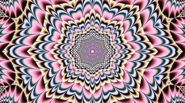 Soyut fraktal sanat arka plan çizim uzayı geometrisi. Arkaplan fraktal çoklu renk dokusundan oluşur ve hayal gücü, yaratıcılık ve tasarım projelerinde kullanılmak için uygundur