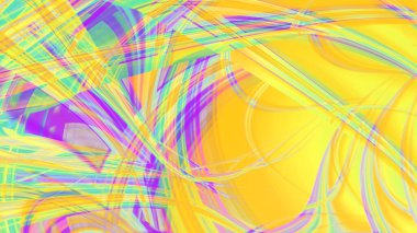 Soyut fraktal sanat arka plan çizim uzayı geometrisi. Arkaplan fraktal çoklu renk dokusundan oluşur ve hayal gücü, yaratıcılık ve tasarım projelerinde kullanılmak için uygundur