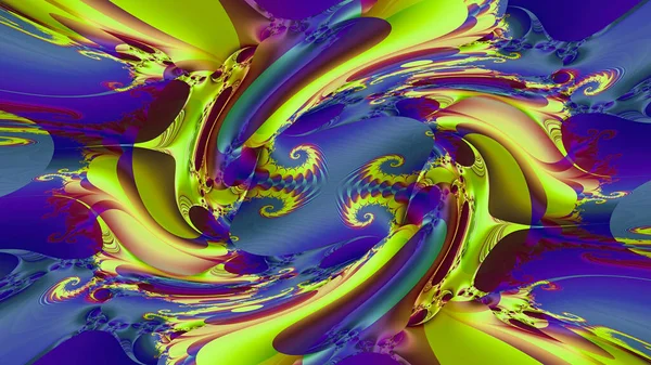 Fractal Nooit Eindigende Patroon Fractals Zijn Oneindig Complexe Patronen — Stockfoto