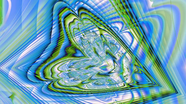 Αφηρημένη Υπολογιστή Που Παράγεται Φράκταλ Σχεδίαση Fractal Είναι Ατέρμονο Μοτίβο — Φωτογραφία Αρχείου