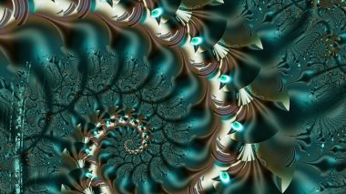 3D Soyut Fraktal arka plan. Tasarım öğesi el ilanı, broşür, web, reklam ve diğer grafik tasarımcı işleri için. Dijital Kolaj. Raster klip ar