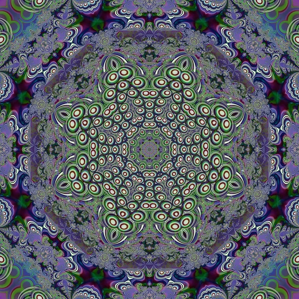 Fundo Fractal Abstrato Elemento Design Para Folheto Brochura Web Anúncios — Fotografia de Stock