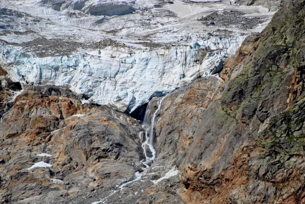 Monte Rosa glaciers — Stock Photo, Image