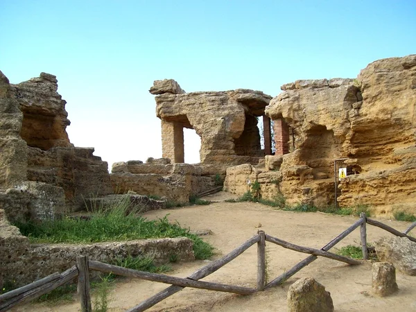 Vale dos Templos Agrigento Itália — Fotografia de Stock