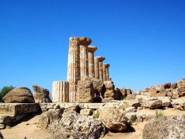 tapınaklar agrigento İtalya Vadisi