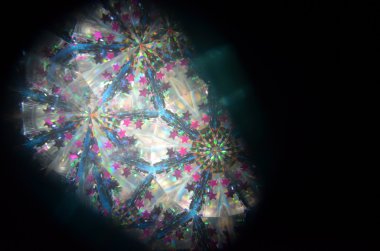 soyut gerçek kaleidoscope arka plan