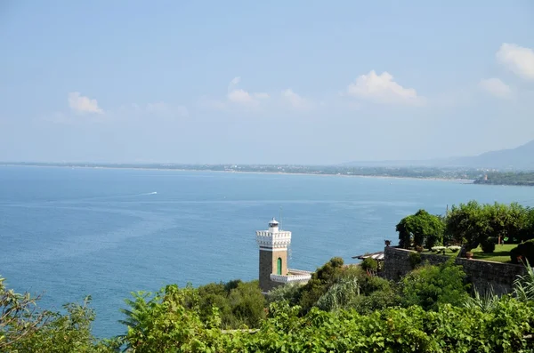 Santa maria uitzicht vanaf castellabate — Stockfoto