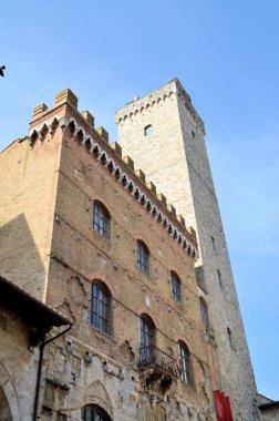 san Gimignano, Toskana İtalya detayları