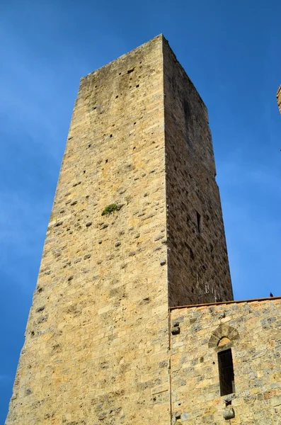 Λεπτομέρειες του san gimignano, Τοσκάνη Ιταλία — Φωτογραφία Αρχείου