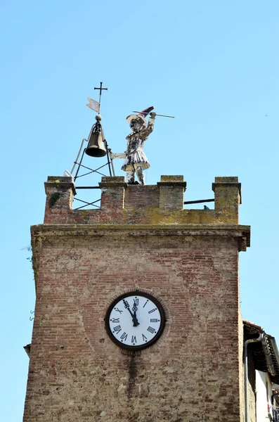 Details von Pienza, Toskana Italien — Stockfoto