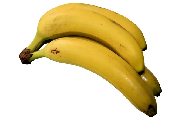 Bananas isoladas — Fotografia de Stock