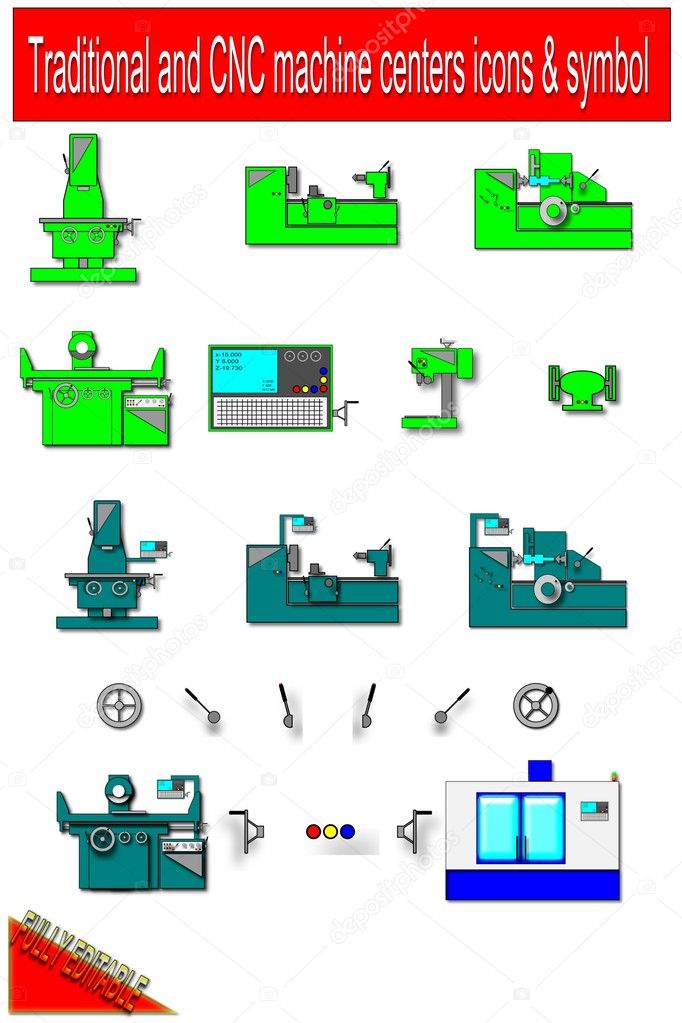 Machine centers