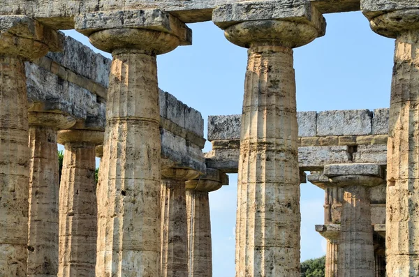 Colonne greche antiche — Foto Stock