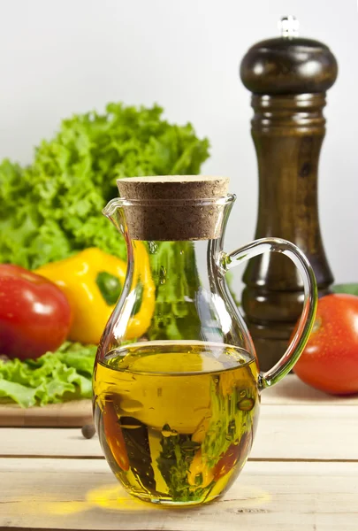 Şişede zeytinyağı