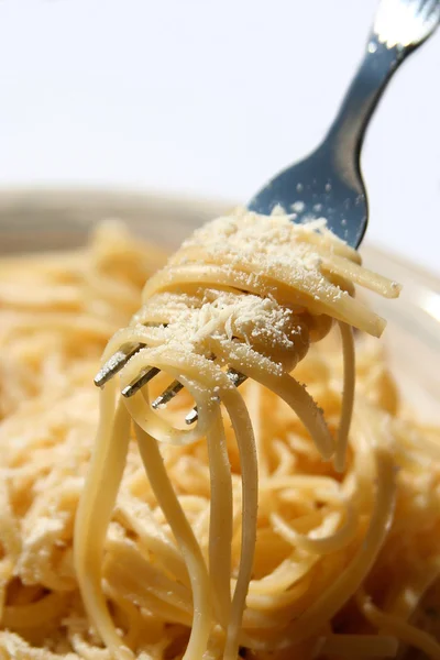Parmesanlı spagetti.