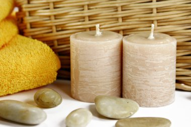 havlu ve mumlar