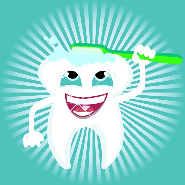 Зубная стоматология — стоковый вектор
